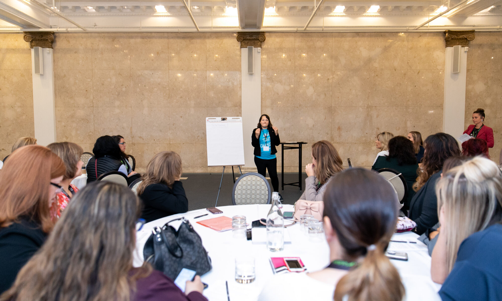 Cieana Detloff leads a Workshop in Negotiation at the 2019 Empowering Women in Industry Conference